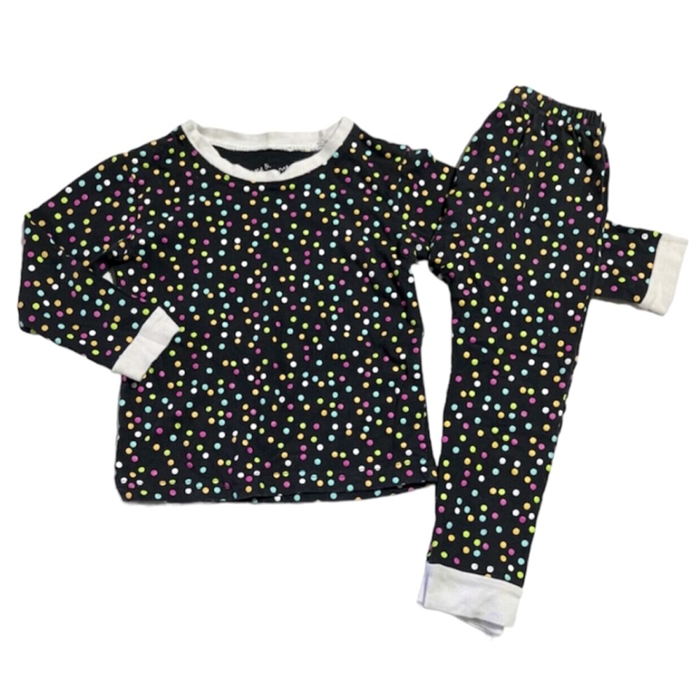 June & January Confetti Dot pajama set 2T